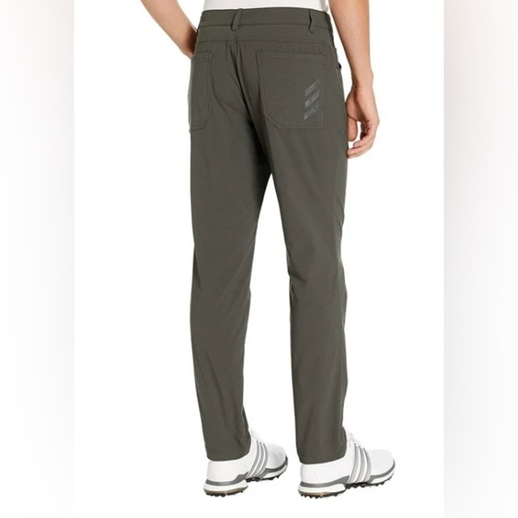 Adidas Golf Adicross Men’s Stretch Pants - Dark Grey / Black Size 36x32 - Picture 1 of 10